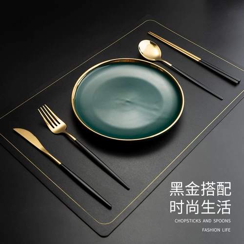 Нескользящие палочки для еды из нержавеющей стали для домашнего использования, высококачественная металлическая посуда