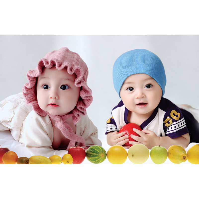 Meneva Baby Poster Painting cute and beautiful pregnant woman Fetal Education Big Picture Wall Sticker Picture of male and female baby doll pictures