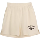 Коричневые шорты для отдыха, штаны, в американском стиле, с вышивкой, свободный крой