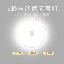 Intelligent human body induction night light LED home USB charging Automatic voice control Light control Corridor bedroom automatic
