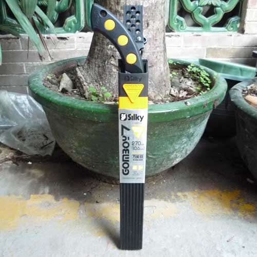 Original clothing imported Japanese red fox (Silky known wood card) 411-27 Gardening handsaw-Mighty Mesh