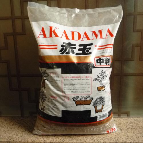 Japanese original dress-Erben line red jade soil (special earth for multimeat plant bonsai) 6-12mm