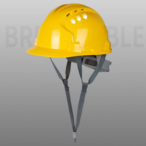 Construction helmet construction site male construction project leader anti-smashing ABS printing breathable national standard thick helmet customization