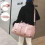 Túi thể dục mới năng lực thể thao xách tay túi du lịch túi đeo vai túi duffel di động tách khô và ướt với giày lớn - Túi du lịch túi nam