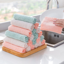 Dishwashing cloth wipesCleaning kitchen supplies towels to oil housekeepers with water absorbing lazy people without oil