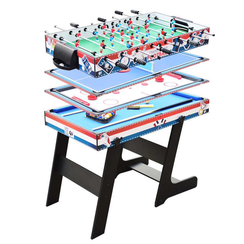 Children's table football machines 4-in-one multifunction table tennis table children's toy ping pong table ice hockey