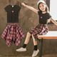 Girls Summer Clothes 2024 New Children's Clothing Western Style Suits Skirts Summer Big Children Fashionable Girls 12 Years Old 10 Trendy Clothes