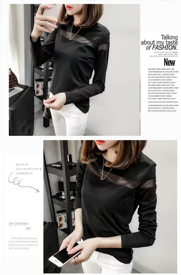 Thêm phân bón để tăng chất béo cho phụ nữ mm mùa xuân và mùa thu cotton áo sơ mi 200 kg áo rộng mỏng tay áo dài phiên bản lớn Áo thun nữ áo thun nữ đẹp