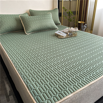 Summer latex mat Ice Silk three-piece set 1 51 8 meters bed foldable double soft seat washable air conditioning mat