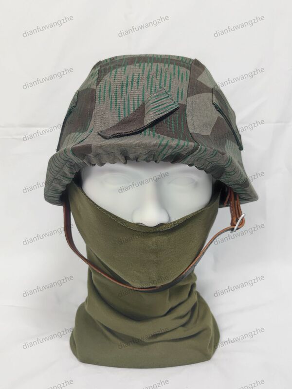 M35 Steel Helmet Camouflage Cover, Shrapnel Camouflage Helmet Cover, Shrapnel Camouflage Disguise Cover, Does Not Include 35 Helmet