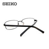 Seiko Glasses 14 -летний магазин 11 цветов красочных очков Seiko/Sheet Male Business Pure Titanium Pull -Frame Myopia Box с Ultra -Light Eye H01117