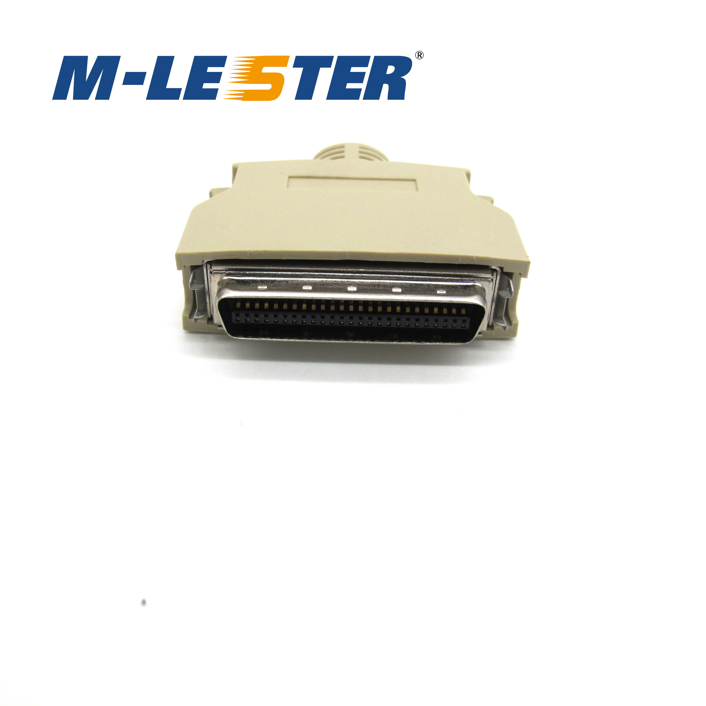 Meng Leitsut FMC50M-K-AS SCSI50pin spring sheet plastic shell connector HPCN50 Public pressure line piercing