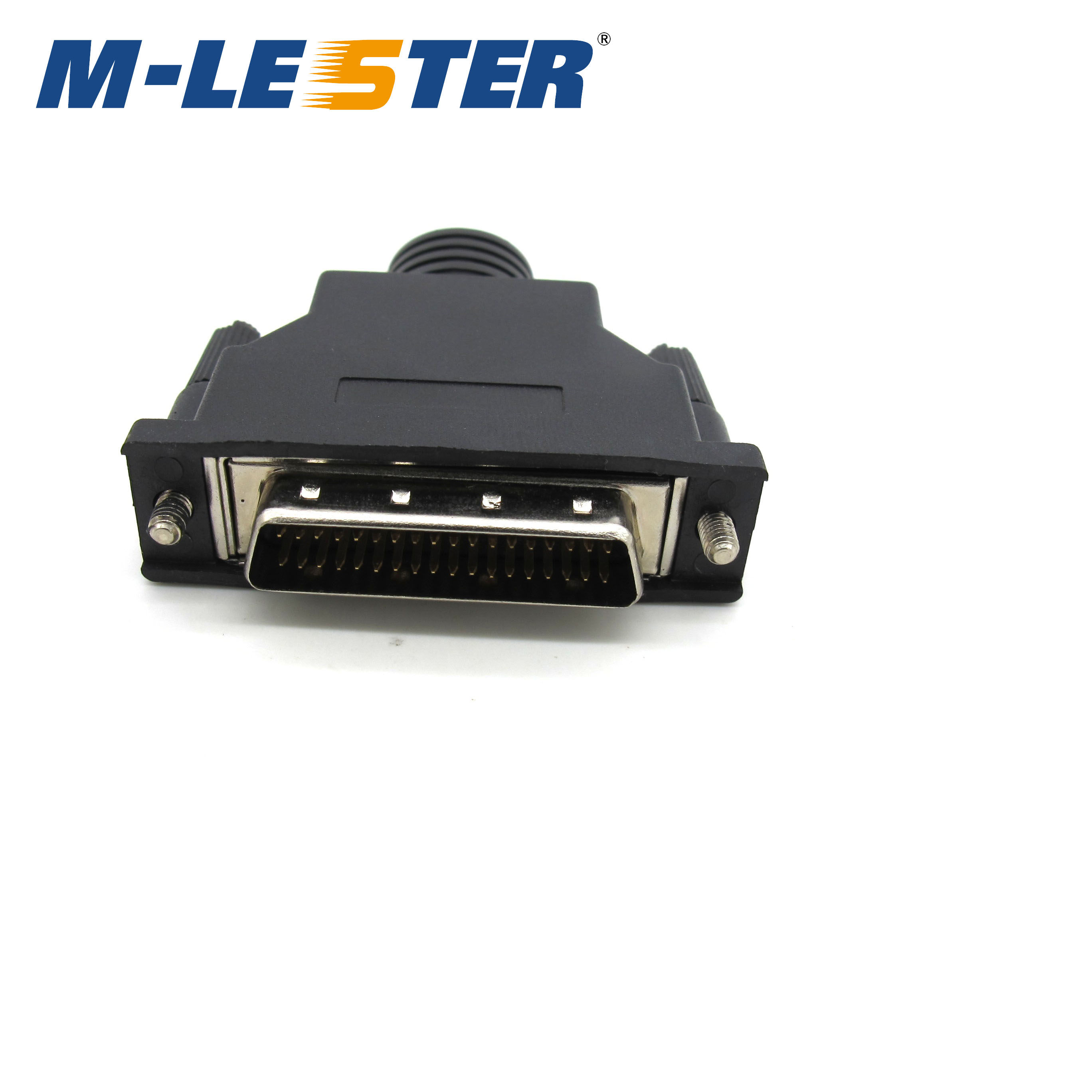 Meng Leitsut MDD36M Needle Core SCSI36pin Screw Plastic Shell Connector HPDB36 Male Press Wire Welding Wire Type