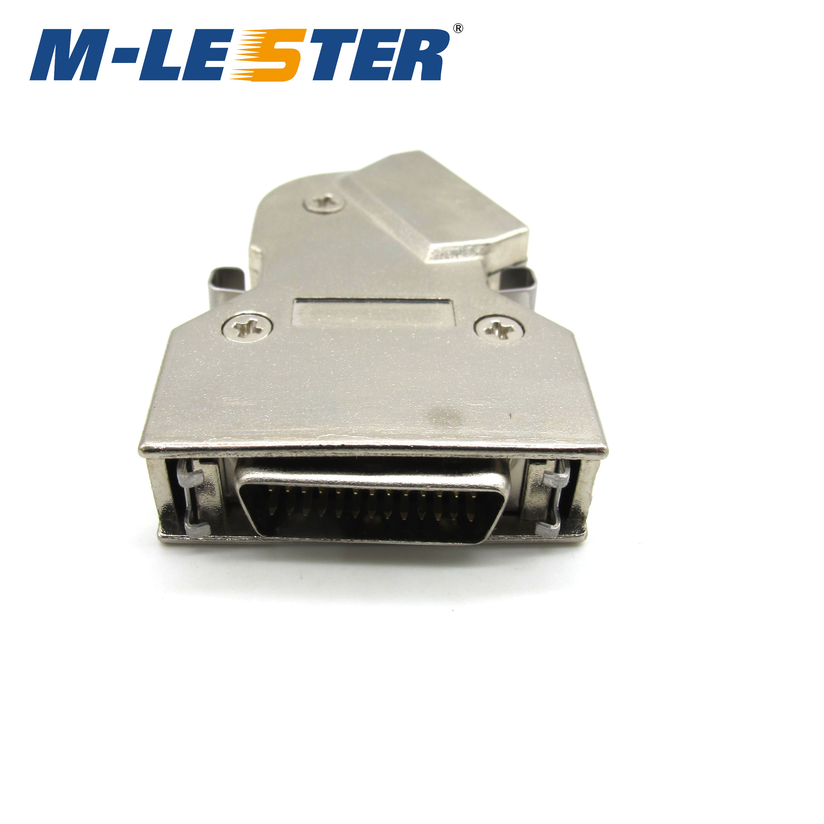 Monleister MD26M-75AL SCSI26pin iron shell side outlet connector HPDB26 male puncture pressure line