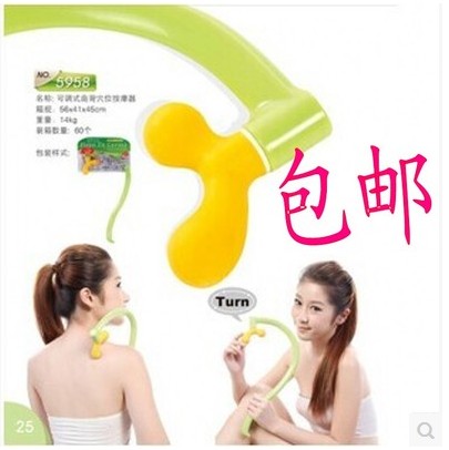 勾背按摩器按肩胛骨缝神器疏通经络肩膀颈椎钩子腰椎揉捏穴位捶敲