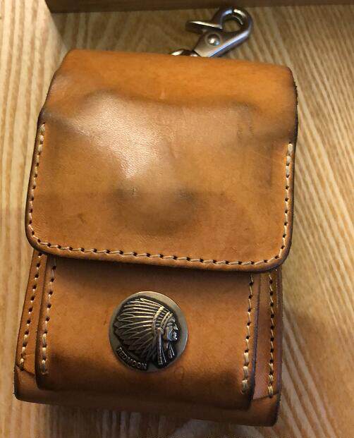 Official Japanese REDMOON Redmoon Redmoon Red Moon American Leisure Business Men's Smoke Box - 2