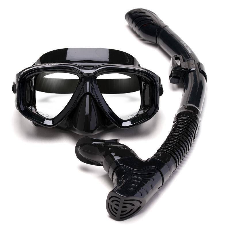 Adult children Diving mirror Sucker Suit Teenagers Swimming Equipment Snorkeling Trippel Diving Mirror Myopia anti-fog