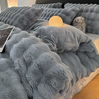 Бархатный пузырь - светло-серый [обновление 600 г однотонного мехового бархата высокой четкости 9 см с технологией больших пузырьков]