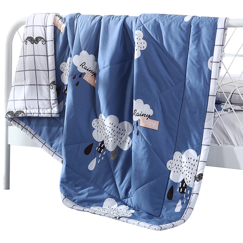 antarctic all-cotton summer quilt air-conditioned bedding with summer cool quilt double pure cotton summer children's thin single spring and autumn quilt core