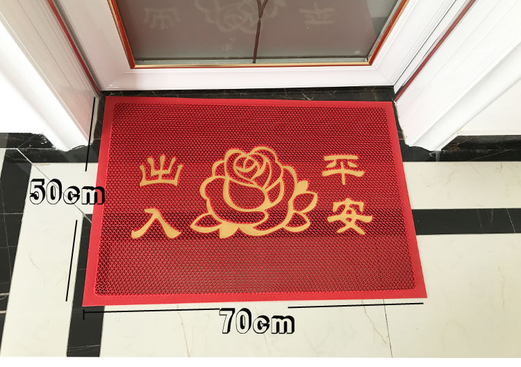 Chào mừng mat chống thấm thảm không trơn trượt mã hóa dày rỗng đóng băng thảm sàn chào đón mat ngoài trời tấm thảm chùi chân nhà - Thảm sàn thảm xốp cho bé concung