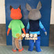 Faultier-Puppenkostüm Zootopia Cartoon-Puppenkostüm Judy Rabbit Puppenkostüm Human Wear Nick Fox