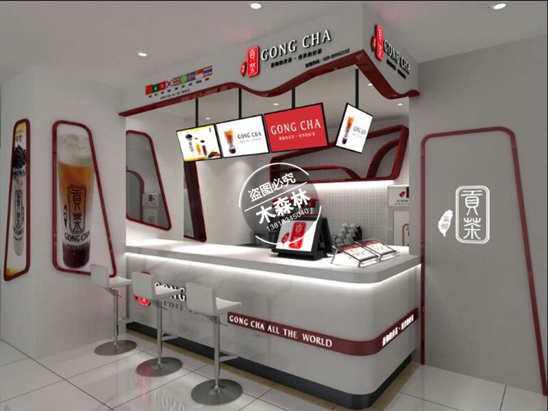 Custom solid wood tribute tea reception desk bar hotel marble luminous characters front desk hairdressing creative dining room cashier counter