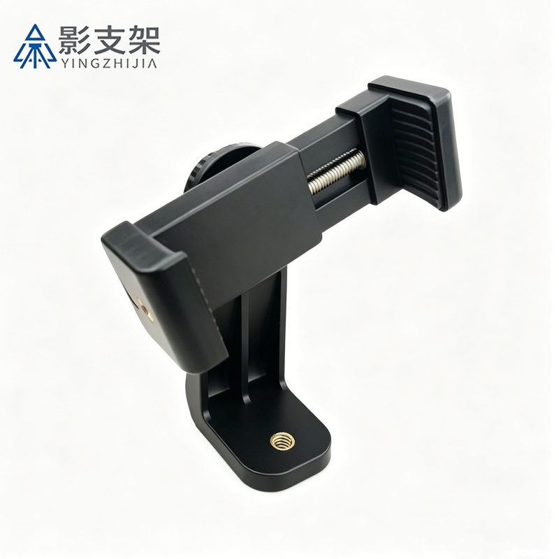 Mobile Phone Holder Abs Plastic Universal Tripod Adapter Clamp-On Gimbal Clip Fixed Bracket Hot Sale