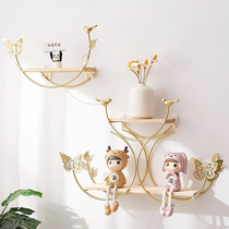 No punching ins wall hanging decoration living room creative bedroom simple room layout restaurant decoration rack