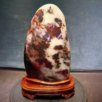Guilin chicken blood jade jade artistic conception ornaments specifications 23-10-44cm 30 pounds