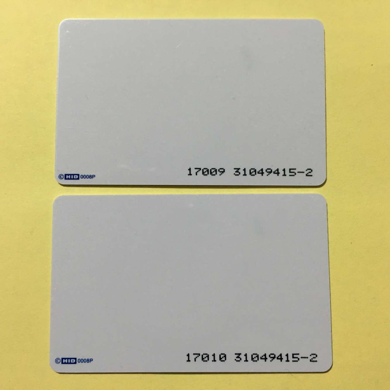 Homegrown HID card HID thin card printed custom door fasting card 1386 card HID thick card HID thin card white card
