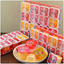 Net Red Office Lower Afternoon Tea Snacks Dessert Day Style Jelly Water Honey Peach Mango Taste 115g * 8 Dormitory Nights