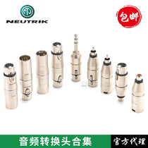 NEUTRIK original imported audio conversion plug fever Cannon Lotus 6 35 male and female adapter XLR