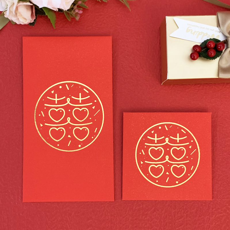 Wedding Lie is a Festive Character Red Envelope Wedding with a Personality Creative Change Lipstick Red Packet bag Segate to pick up the pro-Regift Little Red Bag