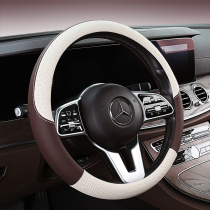 Cadillac ATSL XTS CTS SRX CT6 XT5 car breathable handle nappa leather steering wheel cover