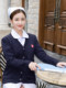 Nurse Sweater Cardigan Hospital Female Nurse Outerwear Sweater Warm Nightingale Nurse Sweater with Fleece