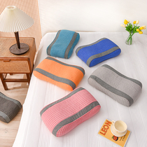 Cotton sand washing cotton pillow case buckwheat pillow single buckwheat skin pillow core children adult millet shell adult cervical spine protection