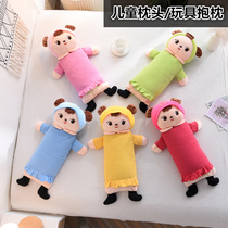 Cartoon children cotton pillow children infant garden baby buckwheat shell pillow core 1-3-6 years old Four Seasons General Pillow