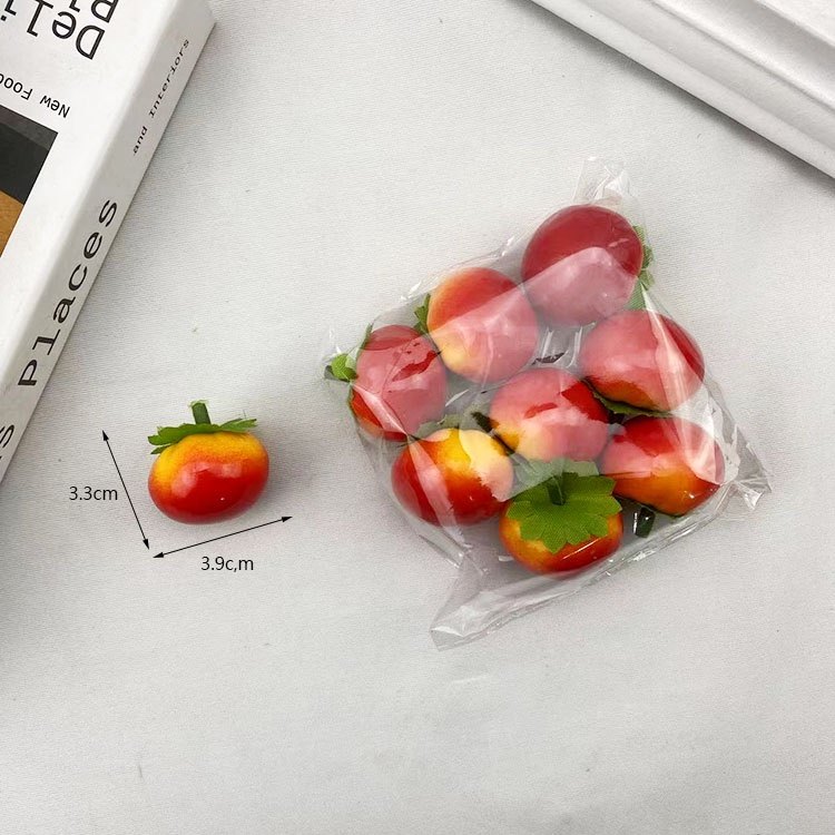 仿真水果蔬菜模型樱桃小水果果蔬摆件店铺橱窗装饰摆件拍摄道具详情3