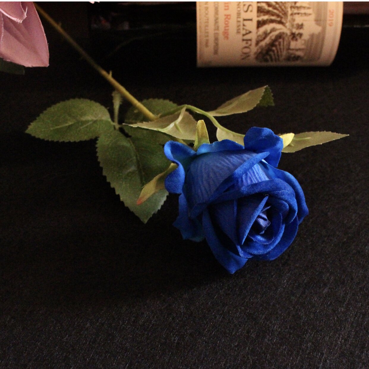 厂家仿真单支玫瑰花束假花绢花干花家居装饰客厅卧室餐桌摆件婚庆详情11