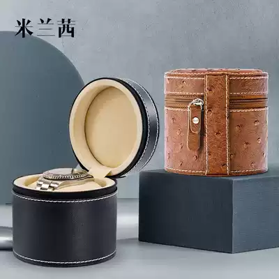 Milan watch storage bag portable watch bag watch case handmade texture watch bag