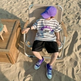 Летняя одежда, шорты, тонкие летние хлопковые штаны для мальчиков, подходит для подростков