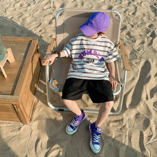 Летняя одежда, шорты, тонкие летние хлопковые штаны для мальчиков, подходит для подростков