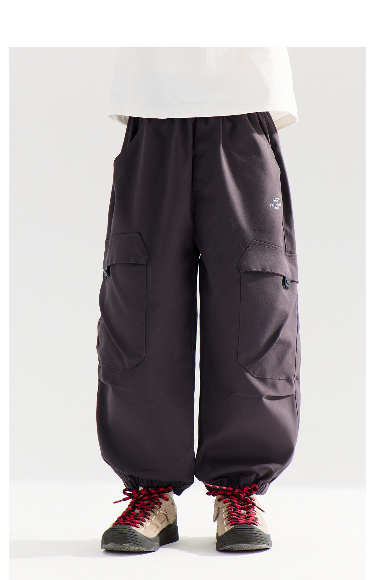 Zhen Youfan Boys' Pants Autumn New Style Children's Cargo Pants Spring and Autumn Big Boys' Long Pants Autumn Outdoor Hiking Pants — 36