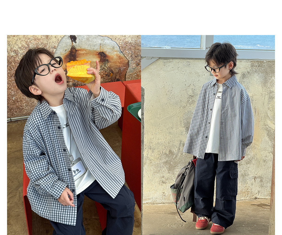 Boys' Sweatshirt Long-Sleeve T-Shirt White Base Shirt Early Autumn 2026 New Style for Older Children Boys' Top Clothing Outfit — 27