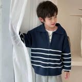 Летняя одежда, мужской свитер, весенний осенний детский трикотажный кардиган для мальчиков