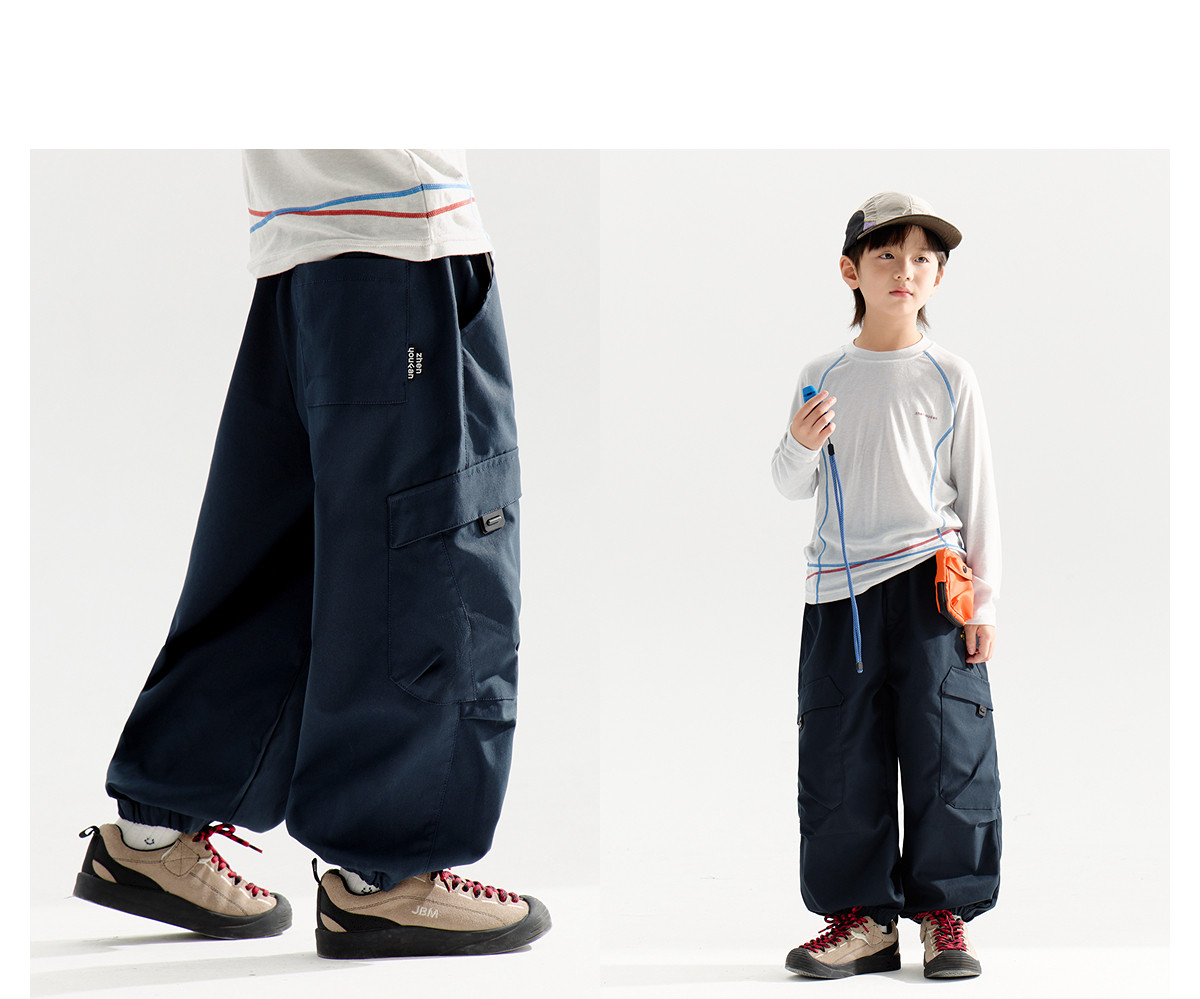 Zhen Youfan Boys' Pants Autumn New Style Children's Cargo Pants Spring and Autumn Big Boys' Long Pants Autumn Outdoor Hiking Pants — 20