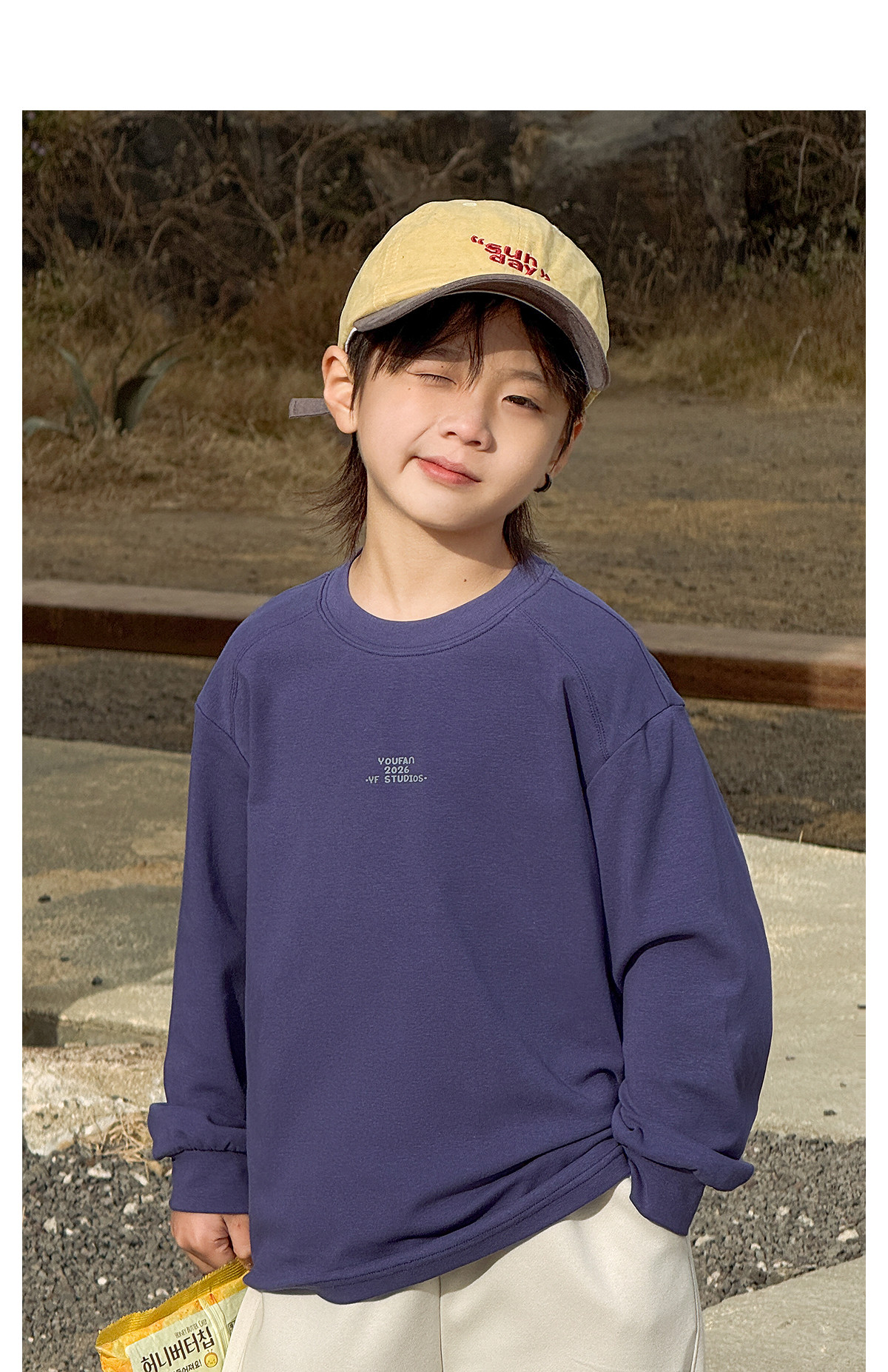 Boys' Sweatshirt Long-Sleeve T-Shirt White Base Shirt Early Autumn 2026 New Style for Older Children Boys' Top Clothing Outfit — 42