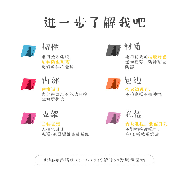 Táo iPad2 bảo vệ tay áo iPad4 đầy đủ đóng gói silicone thả cartoon iPad3 tablet trường hợp vỏ - Phụ kiện máy tính bảng bao da ipad pro 11 2020