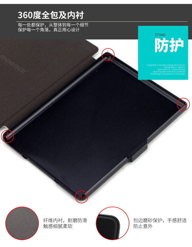Amazon mới kindle cuốn sách điện tử bảo vệ phim hoạt hình nhà ở 558 nhà ở da mỏng trọn gói dễ thương - Phụ kiện sách điện tử ốp ipad air 1