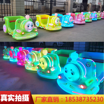 Indoor shopping mall toy car Childrens parent-child electric remote control timing stall Amusement luminous music Park bumper car